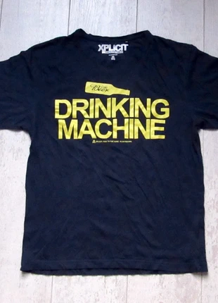 Xplicit Deadly Tees Raw to the Core donkerblauw tshirt Drinking Machine maat M, merk: Xplicit, staat: Nieuw zonder prijskaartje, maat: M, € 5,50, € 6,48 inclusief Kopersbescherming