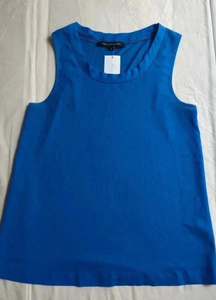 Débardeur bleu basique French Connection – taille S, marque: French Connection, état: Très bon état, taille: S / 36 / 8, 2,80 €, 3,64 € Protection acheteurs (Pro) incluse