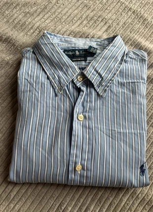 Chemise Ralph Lauren logo brodée en très bon état taille XL chemise 66, brand: Ralph Lauren, condizioni: Ottime, taglia: XL, €25.00, €26.95 include la Protezione acquisti