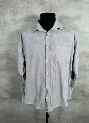 Chemise Vintage En Velours Côtelé / Corduroy Giulio Ferrini gris coton ample taille L, brand: Vintage Dressing, condition: Very good, size: L, €20.00, €21.70 includes Buyer Protection Pro