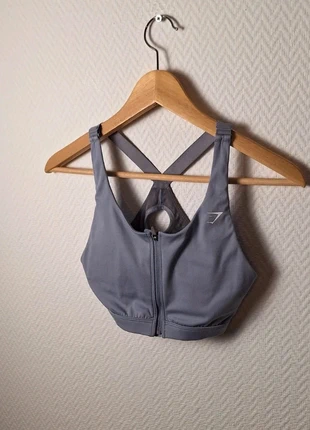 Brassière zippée à coques gymshark taille XS couleur lila, marca: Gymshark, estado: Muy bueno, tamaño: XS, 13,00 €, 14,35 € Protección al comprador Pro incluida