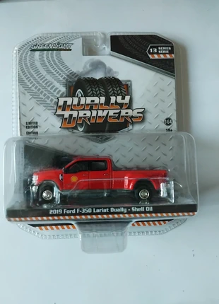 Ford F-350 Lariat Dually Shell Oil 2019, 1/64, Greenlight, merk: Greenlight, staat: Nieuw met prijskaartje, maat: Universeel, € 8,50, € 9,63 inclusief Kopersbescherming