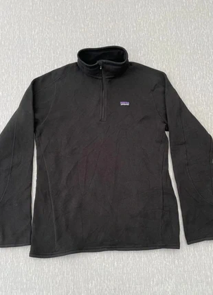 Polaire noire Patagonia femme zippée col montant taille L, chaud et léger, marca: Patagonia, estado: Muito bom, tamanho: L / 40 / 12, €45.00, €47.95 inclui Proteção do Comprador Pro