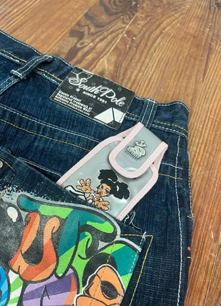 Vintage Y2K Hip Hop Surfwear Skatewear embroidered small pocket silver spirit, marque: Vintage Dressing, état: Neuf avec étiquette, 3,50 €, 4,38 € Protection acheteurs (Pro) incluse