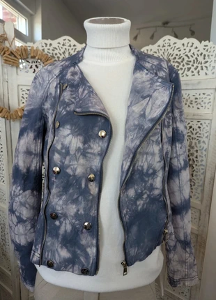 Blouson effet tie & dye violet Laura Jo – Taille XL – Style moderne et audacieux, brand: Laura Jo, condition: New with tags, size: XL / 42 / 14, €35.99, €38.49 includes Buyer Protection Pro