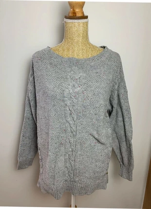 Pull Epais Col en V Tommy Hilfiger Gris - taille XL Femme, brand: Tommy Hilfiger, condition: Very good, size: XL / 42 / 14, €15.00, €16.45 includes Buyer Protection Pro