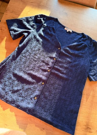 💙 Chemise manches courtes Grain de Malice – Bleu marine – Taille L, brand: Grain de Malice, condition: New without tags, size: L / 40 / 12, €9.99, €11.19 includes Buyer Protection