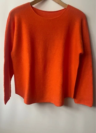 Warme Pullover mit Fledermaus Ärmeln Orange Gr.M/L, marque: Made In Italy, état: Neuf sans étiquette, taille: L / 40 / 12, 14,00 €, 15,40 € Protection acheteurs incluse