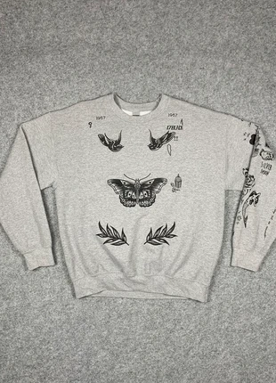 Sweat Gildan Imprimé Flash Tatoos Style Vintage 2000's taille L gris, brand: Vintage Dressing, condition: Very good, size: L, €14.00, €15.40 includes Buyer Protection