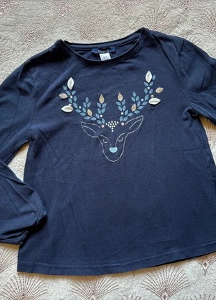 T-shirt manches longues fille 6 ans, brand: Okaïdi, condition: Very good, size: 6 years / 116 cm, €1.50, €2.28 includes Buyer Protection