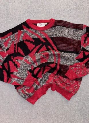 Pull vintage Saturdays – Taille XL (fit oversize), merk: Vintage Dressing, staat: Heel goed, maat: XL, € 25,00, € 26,95 inclusief Kopersbescherming