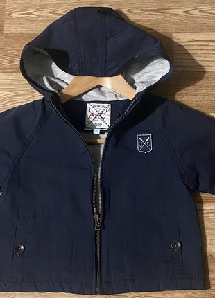 Veste coupe-vent - Jacadi - doublée – bleu marine – 12 mois, brand: Jacadi, condizioni: Ottime, taglia: 9-12 mesi / 74 cm, €20.00, €21.70 include la Protezione acquisti Pro