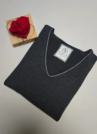 pull sweat homme aigle gris chiné col v logo brodé maille cachemire - Taille L #P09, marque: Aigle, état: Très bon état, taille: L, 25,00 €, 26,95 € Protection acheteurs incluse