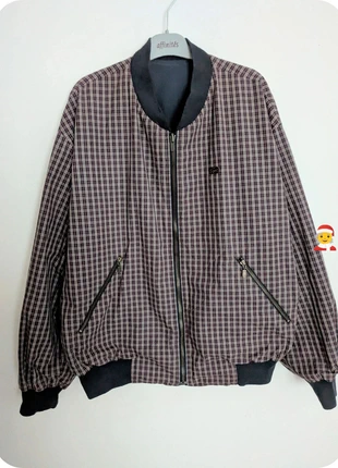 Veste réversible / bomber blouson vintage Lacoste homme taille L crocodile métal, merk: Lacoste, staat: Heel goed, maat: L, € 56,00, € 59,50 inclusief Kopersbescherming Pro