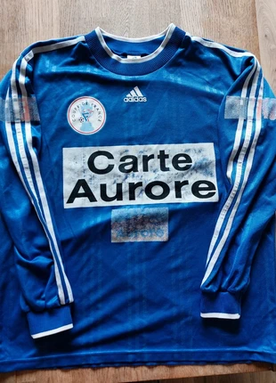 Maillot foot n⁰ 3 Adidas Coupe de France 2000/2001.Tf1,Carte Aurore . Taille XL, marque: adidas, état: Bon état, taille: XL, 12,00 €, 13,30 € Protection acheteurs incluse