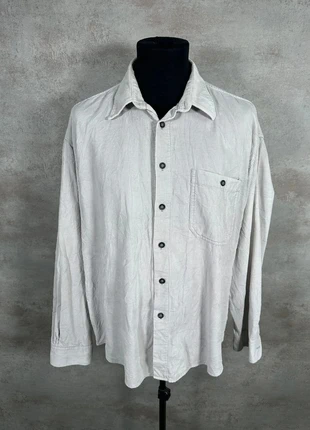 Chemise Vintage En Velours Côtelé / Corduroy Enrico Mori gris clair rayé taille XL, marque: Vintage Dressing, état: Très bon état, taille: XL, 16,00 €, 17,50 € Protection acheteurs (Pro) incluse