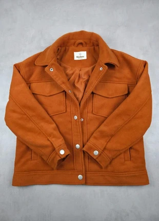 Veste épaisse sur-chemise Bizzbee / Taille M femmes / Orange-marron, brand: Bizzbee, condition: Very good, size: M / 38 / 10, €14.00, €15.40 includes Buyer Protection