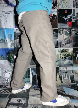 Rustler Vintage Straight Fit Canvas Carpenter Pants (US W28 L30) (EU38), marque: Vintage Dressing, état: Très bon état, taille: W28 | FR 38, 14,99 €, 16,44 € Protection acheteurs (Pro) incluse