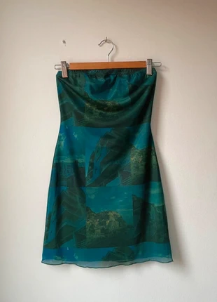 Vestito corto a fascia verde acqua, brand: COQUETTE, condizioni: Nuovo senza cartellino, taglia: S / IT 40 / EU 36, €10.00, €11.20 include la Protezione acquisti