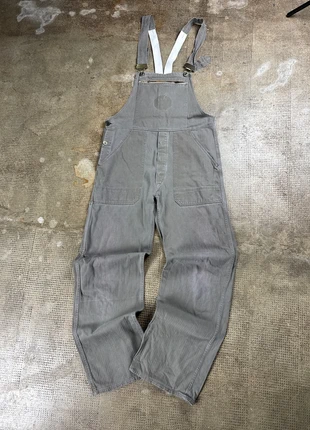 Salopette en jean légère grise vintage taille W30 L30 homme N and A workwear - SAL0833, marque: WORKWEAR, état: Bon état, taille: W30 | FR 40, 17,00 €, 18,55 € Protection acheteurs (Pro) incluse