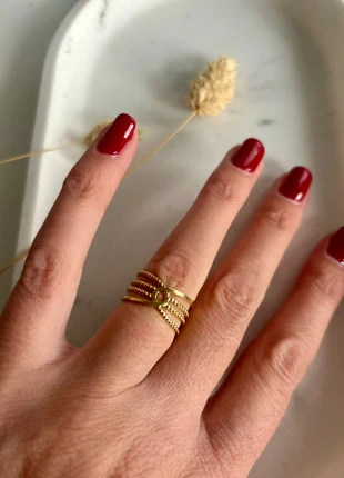 Ring verstelbaar stainless steel, marque: Goldbyme, état: Neuf avec étiquette, taille: Ajustable, 4,99 €, 5,94 € Protection acheteurs (Pro) incluse