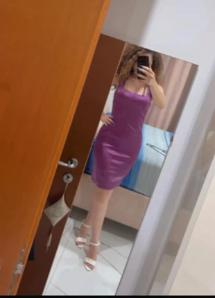 Abito tubino viola, marca: Caractère, estado: Novo sem etiquetas, tamanho: M / 38 / 10, €15.00, €16.45 inclui Proteção do Comprador