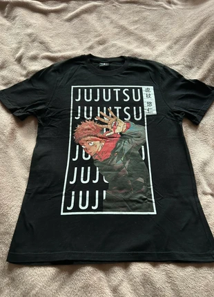 Jujustu Kaisen t-shirt zwart maat M, merk: Jujutsu Kaisen, staat: Heel goed, maat: M, € 5,00, € 5,95 inclusief Kopersbescherming