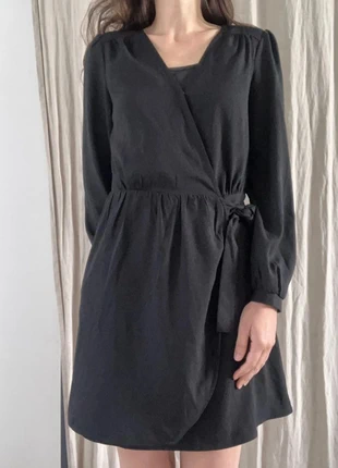 Robe noire Cache-Coeur - Taille 36, marque: Jaminni&Cie, état: Très bon état, taille: S / 36 / 8, 15,00 €, 16,45 € Protection acheteurs (Pro) incluse