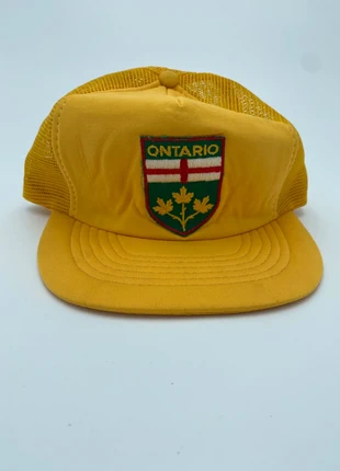 Vintage Ontario Canada 80s Trucker Hat, merk: Vintage, staat: Goed, maat: Universele maat, € 9,95, € 11,15 inclusief Kopersbescherming Pro