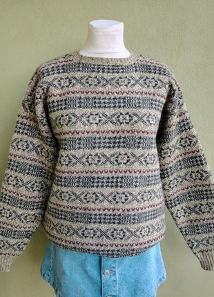 Maglione vintage in pura lana, brand: Vintage, condizioni: Ottime, taglia: L / IT 44 / EU 40, €28.00, €30.10 include la Protezione acquisti Pro