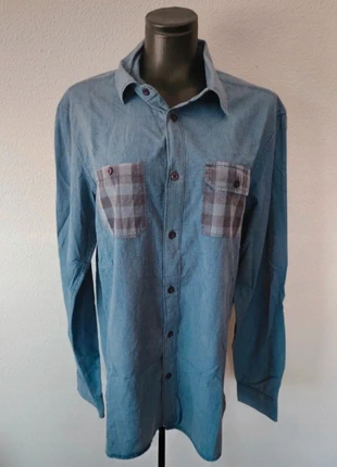 Tiffosi- camisa azul,tamanho unico, brand: Tiffosi, condizioni: Ottime, taglia: Taglia unica, €6.00, €7.00 include la Protezione acquisti
