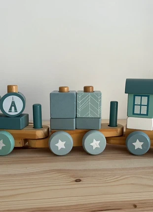 Little Dutch houtentrein, merk: Little Dutch, staat: Heel goed, maat: Universeel, € 4,00, € 4,90 inclusief Kopersbescherming