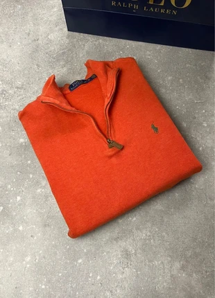 Half zip Pull col camionneur sweat Ralph Lauren Orange style old money taille XL très bon état, marke: Ralph Lauren, zustand: Sehr gut, größe: XL, 50,00 €, 53,20 € inklusive Vinted-Käuferschutz