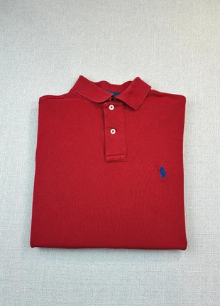 Polo ralph lauren long sleeve coton piqué / taille L / Rouge /vintage très bon état, brand: Polo Ralph Lauren, condizioni: Ottime, taglia: L, €25.00, €26.95 include la Protezione acquisti