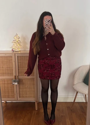 Jupe rouge, marca: Boutique Parisienne, estado: Muito bom, tamanho: M / 38 / 10, €24.00, €25.90 inclui Proteção do Comprador Pro