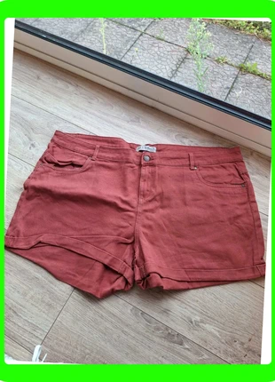 R0007. Short rouge brique Denim & Co. taille 48, marque: Denim, état: Très bon état, taille: 4XL / 48 / 20, 5,00 €, 5,95 € Protection acheteurs (Pro) incluse