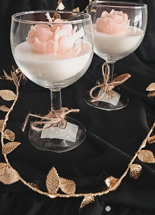 Candela in calice, merk: Rosa, staat: Nieuw met prijskaartje, € 8,00, € 9,10 inclusief Kopersbescherming