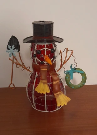 Decorazione/lanterna natalizia pupazzo di neve, état: Neuf sans étiquette, 5,00 €, 5,95 € Protection acheteurs incluse