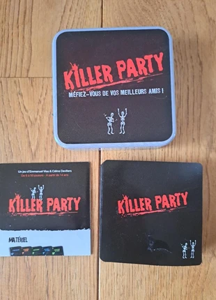 Jeu Killer party, marque: cocktail games, état: Très bon état, 3,00 €, 3,85 € Protection acheteurs incluse