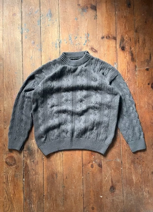 Pull irlandais fisherman blend wool knit tricot blanc torsadé, marque: Aran Crafts, état: Très bon état, taille: M, 39,00 €, 41,65 € Protection acheteurs incluse