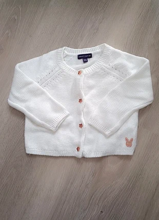 Gilet coton laine Sergent Major - 12-18 Mois - Blanc - État : Très Bon, marque: Sergent Major, état: Très bon état, taille: 12-18 mois / 80 cm, 12,00 €, 13,30 € Protection acheteurs incluse