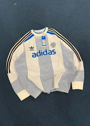 Adidas Adicolor Blokecore Lightweight Pullover White Blue – Size M – Unisex, merk: adidas, staat: Nieuw met prijskaartje, maat: M / 38 / 10, € 119,99, € 126,69 inclusief Kopersbescherming Pro