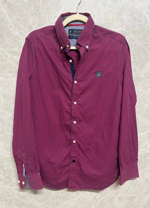 👔 Camisa Valecuatro Cuadritos Roja & Azul – Talla S, merk: Valecuatro, staat: Heel goed, maat: S, € 4,00, € 4,90 inclusief Kopersbescherming