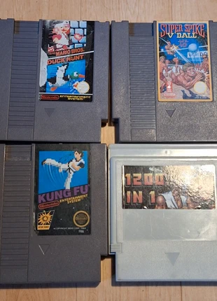 Lot de 3 cartouches NES + 1 cartouche 1200-in-1 offerte !, état: Bon état, 35,00 €, 37,45 € Protection acheteurs incluse