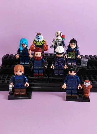 Jujutsu Kaisen - lot de 8 mini figurines au format Lego, marque: Jujutsu Kaisen, état: Neuf sans étiquette, taille: Taille unique, 24,90 €, 26,85 € Protection acheteurs incluse