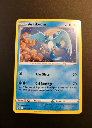 🇫🇷 Artikodin Holo 036/195 🇫🇷, marke: Pokémon, zustand: Neu, 1,00 €, 1,75 € beinhaltet Vinted-Käuferschutz Pro