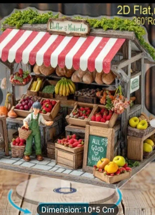 Echope de marché rotative, état: Neuf sans étiquette, 7,00 €, 8,05 € Protection acheteurs incluse