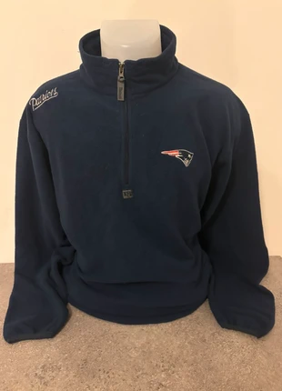 Sweat polaire NFL New England Patriots vintage bleu marine Taille L, merk: NFL, staat: Goed, maat: L, € 30,00, € 32,20 inclusief Kopersbescherming