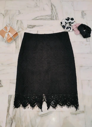 Black Lace pencil skirt, no brand, S, marque: no brand, état: Très bon état, taille: S / 36 / 8, 8,00 €, 9,10 € Protection acheteurs incluse