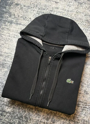Veste à capuche Lacoste – Noire – Taille M – Très bon état (9/10), brand: Lacoste, condition: Very good, size: M, €32.00, €34.30 includes Buyer Protection